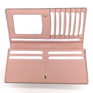 ❤️ NWOT! KATE SPADE LT PINK CONTINENTAL WALLET
